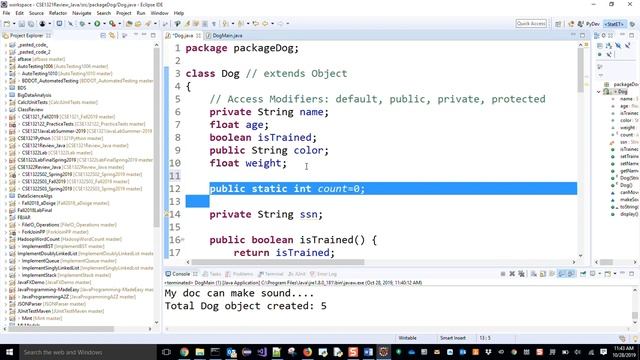 L28 F19CSE1321S02 Module 6 Reviewed Static Modifier, Class, Object, Constructor, and Spring 2019Tes смотреть онлайн