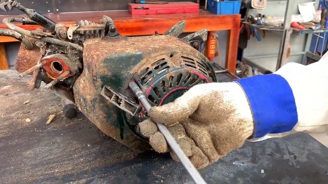 Full Restoration of Old 220v Generator Engine // Repair and Reuse Old Rusty Generators смотреть онлайн