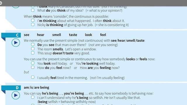 Grammar In Use - Present continuous and present simple 2 Unit 4 смотреть онлайн