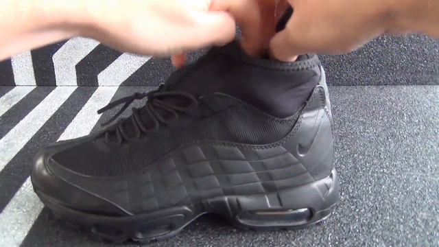 Nike Air Max 95 Sneakerboot Черные смотреть онлайн