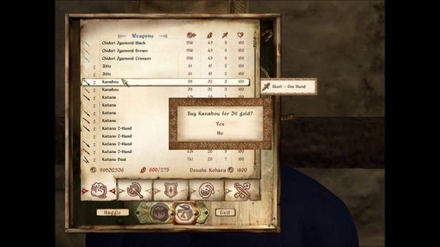 Oblivion - Samurai Armour and Weapons (MOD) смотреть онлайн