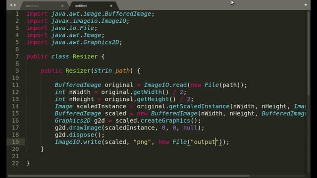 Resize image with Java смотреть онлайн