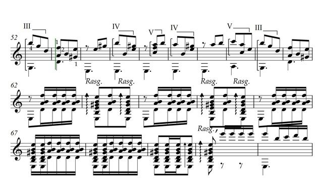 Федерико Гарсиа Лорка. "El Vito". Видео партитуры