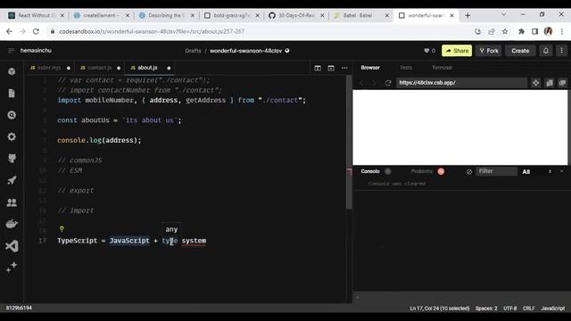React.js, React Router & Redux Day 3-Template literals смотреть онлайн
