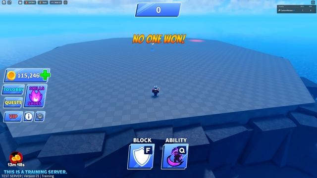New Titan Blade And Death Slash Ability On Blade Ball смотреть онлайн