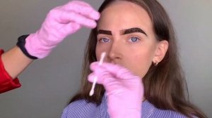 Shik окрашивание бровей краской. Колористика.