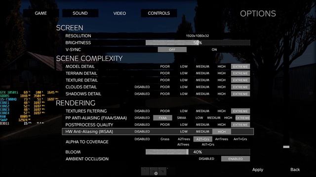 DayZ 0.63 Stress-test | Dell Inspiron 7567 | Все настройки графики смотреть онлайн