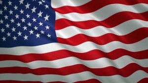 Развевающийся флаг США / Waving Flag of United States (USA)