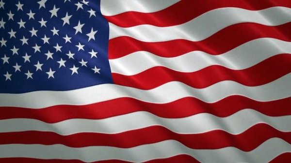 Развевающийся флаг США / Waving Flag of United States (USA)