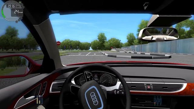 City Car Driving 1.5.3 Audi A6 2.0 TFSI Logitech G27 [1080p][60fps] смотреть онлайн