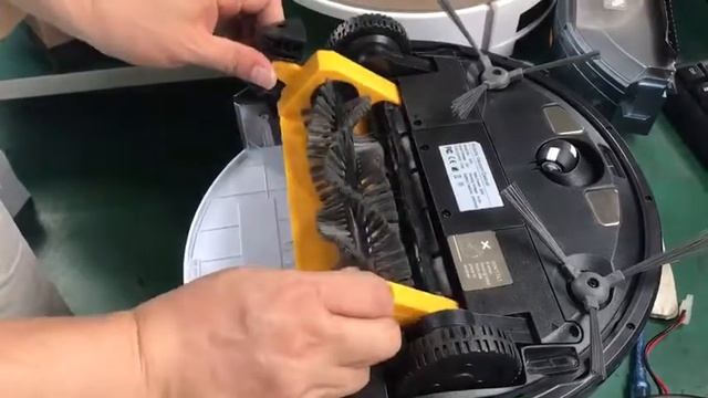 Liectoux X5S central brush assembly replacement (Liectroux робот пылесос видео для замены) смотреть онлайн