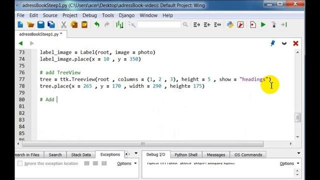 Adress Book With Python Tkinter & SQLite - Part3 смотреть онлайн