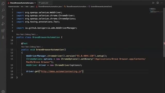 How to Run Selenium Webdriver Scripts on Brave Browser with ChromeDriver | Brave Browser Automation смотреть онлайн
