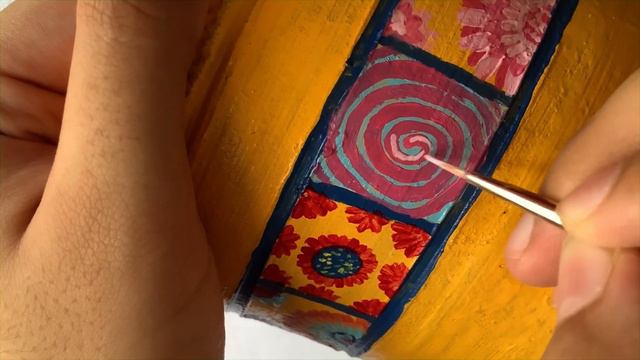 Terracotta Pot Painting | Part 9 | By Earthen Arts
