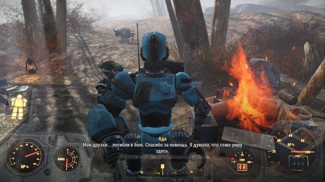 Fallout 4 Automatron DLC (HD 1080p) - Механический враг - прохождение начало #1 смотреть онлайн