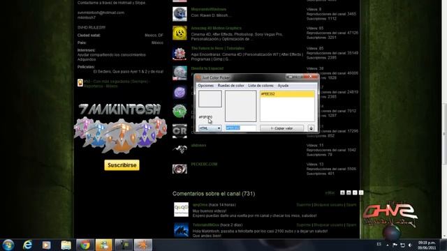 Just Color Picker: Conoce los codigos RGB de cualquier Imagen (RGB,HTML) смотреть онлайн