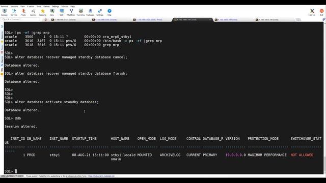 Oracle RAC standby database Failover Testing - Oracle Data Guard смотреть онлайн
