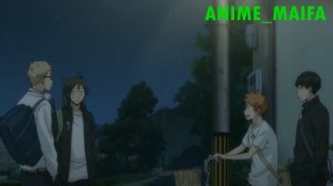 Смешные моменты из аниме Волейбол #24 /Аниме приколы)