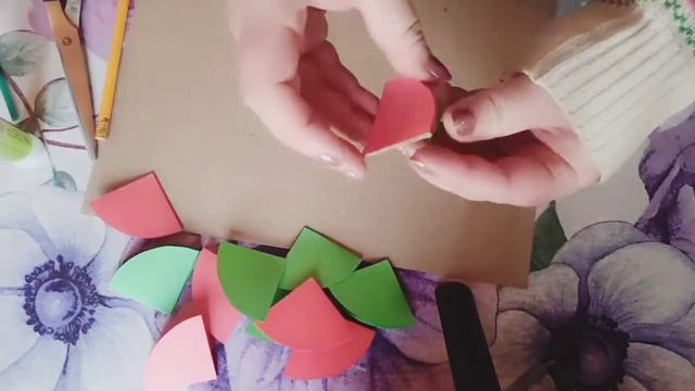 Как сделать объёмный зонтик. Детская поделка смотреть онлайн