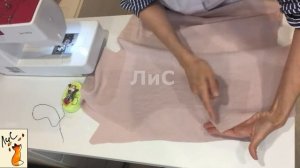 #блузкафутболка #блузкаизвискозы?Шью блузку-футболку из вискозы??