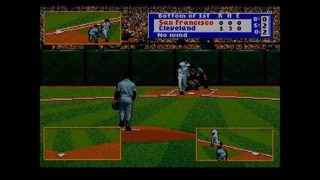 HardBall 95 ... (Sega Genesis) Gameplay смотреть онлайн