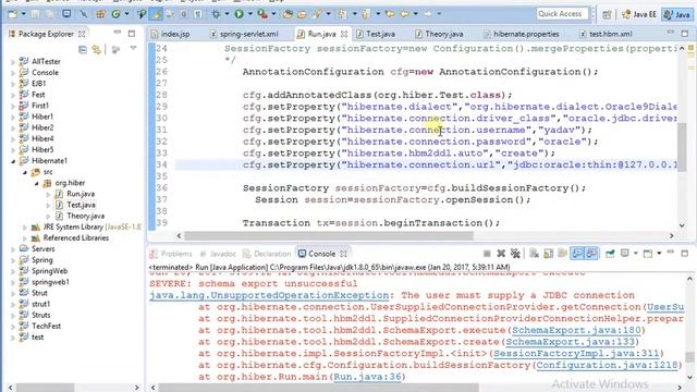 hibernate tutorial 15 || Configuration without using hibernate cfg xml part 2 смотреть онлайн