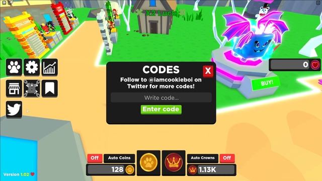 ALL NEW *EVENT* UPDATE CODES! Egg Hatching Simulator Roblox смотреть онлайн
