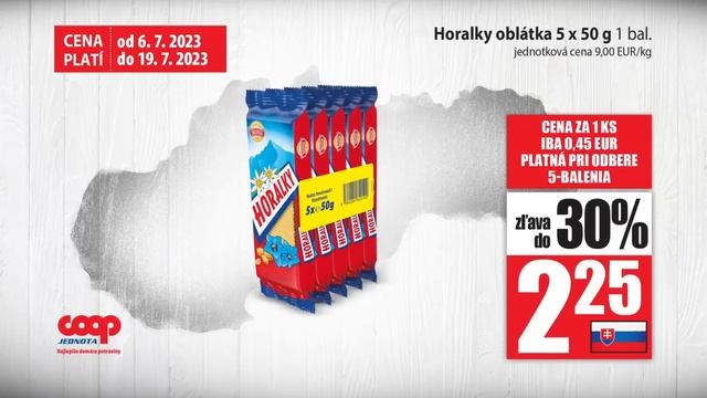 Horalky 5x50g, Pivo Krušovice a Mitická v akcii | COOP Jednota | 2023 смотреть онлайн