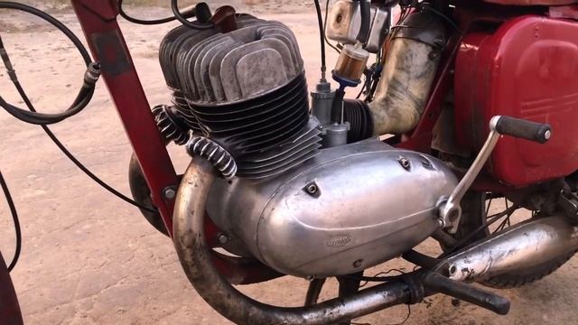 Двигатель Ява (Jawa) 350/360 тест 25.11.2019 после ремонта (г. Орехово-Зуево, Московская обл) смотреть онлайн