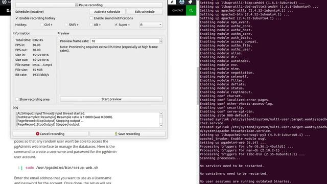 Install pgAdmin 4 Server on Ubuntu 22.04 Server смотреть онлайн