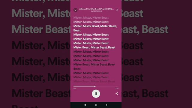 песня Phonk mister beast из spotify смотреть онлайн