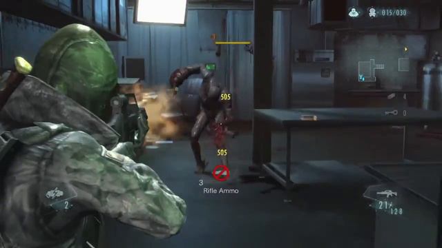 Resident Revelations Raid Mode! Stage Evil 3/S Rank/All enemies killed! (PS4). смотреть онлайн