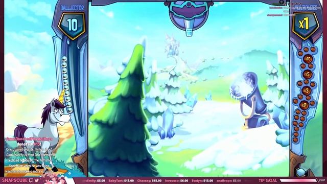 Peggle 2 but the consequences are overwhelming смотреть онлайн