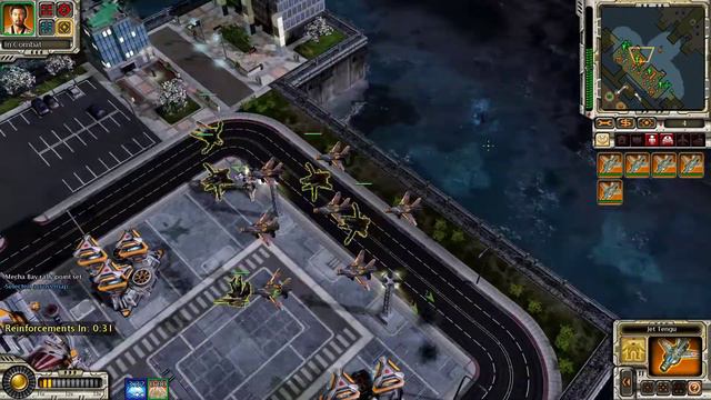 Red Alert 3 Empire Campaign Barbarians at the Bay Mission 7 смотреть онлайн