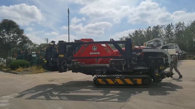 Установка горизонтально направленного бурения GOODENG GD200L | Гуденг Сервис смотреть онлайн