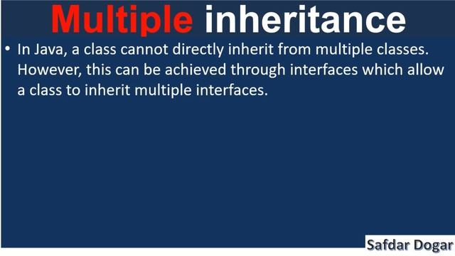 Type of Inheritance | Type of Inheritance in Java Examples | Object Oriented Programming Java смотреть онлайн