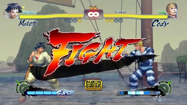 Street Fighter IV | Makoto Vs Cody HD смотреть онлайн