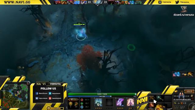 VeRsuta Stream [10.08.2014] - Leshrac - Первая игра смотреть онлайн