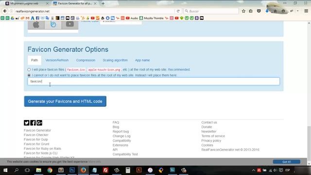 Cómo hacer y agregar un favicon en nuestro sitio web (compatibles con Iphone, ios, Android, etc) смотреть онлайн
