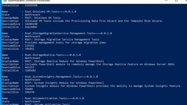 Powershell to Install RSAT in Windows 10 1909 | Install RSAT Windows 10 1909 powershell