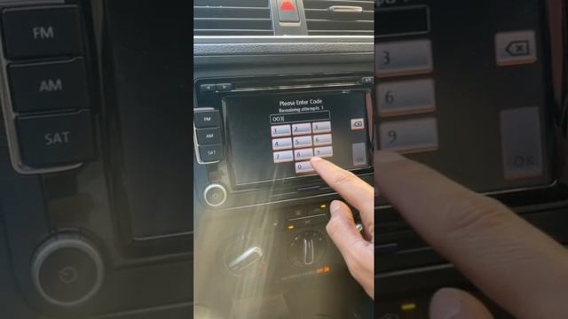 Код магнитолы Volkswagen Jetta смотреть онлайн