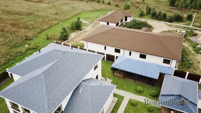 Элитный дом в коттеджном посёлке Зелёный Дол Всеволожского района Ленинградской области смотреть онлайн
