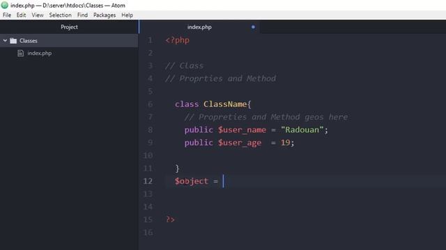 Object Oriented Programming PHP For beginners in ARABIC смотреть онлайн