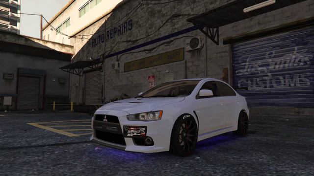 GTA V PC 60FPS | Mitsubishi Evo X Mod Customization | David9323 смотреть онлайн