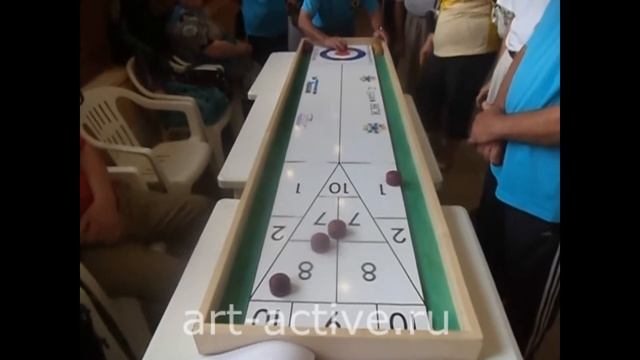 Шаффлборд настольный смотреть онлайн