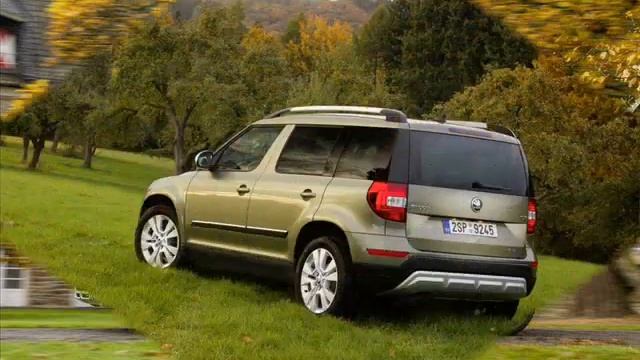 All New 2014 Skoda Yeti Outdoor Green