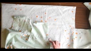 Шьём ночную сорочку на кокетке с  рукавом  из круга. Часть 3. Рукав волан из круга.