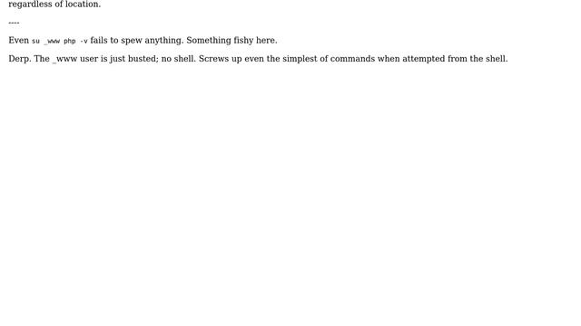 DevOps & SysAdmins: "su _www helloworld.php" does nothing (2 Solutions!!) смотреть онлайн