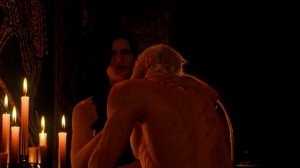 Геральт и Йеннифэр на Единороге. The Witcher 3.  18+