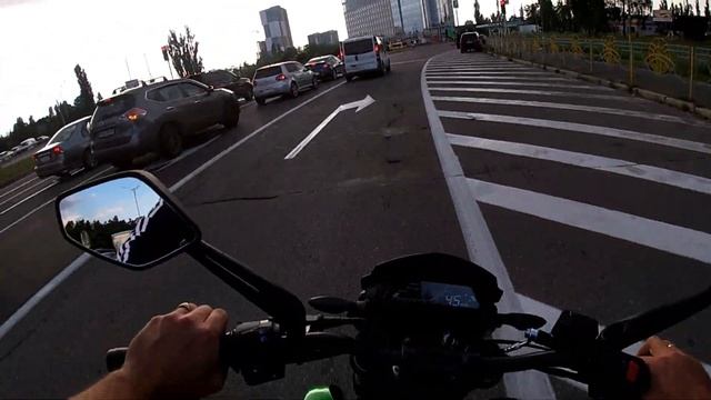 Bajaj Dominar 400 / Топовый индус / первые километры / впечатления / ОБКАТКА